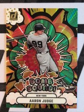 2025 Panini Donruss Bomb Squad Aaron Judge #18 Green Laser New York Yankees