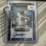 2025 Leaf Optichrome Football RC Auto BA-JT5 Jordyn Tyson 3/7