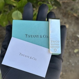 Fermasoldi stretto Tiffany & Co. Tiffany 1837 Makers argento sterling con scatola!