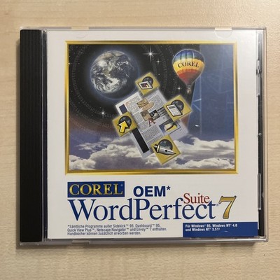 COREL WordPerfect Suite 7 für Windows 95