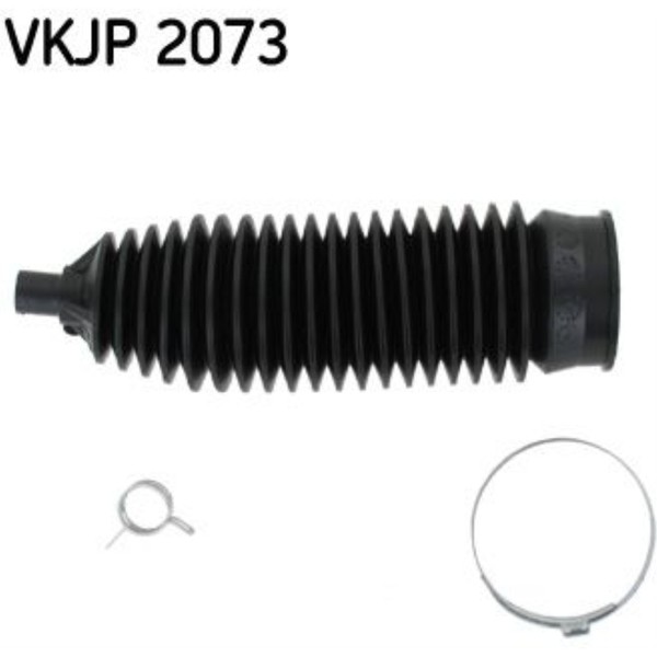 SKF Faltenbalgsatz Lenkung FüR VW Polo 9N_ 1.2 12V 1.4 16V Fox 5Z1 5Z3 9A4-image