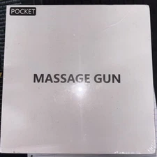 Massage Gun, Pocket size, easy to fit in backpack/purse, Factory Sealed