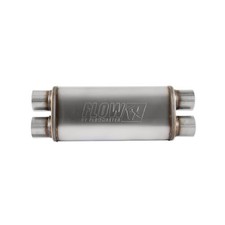 Flowmaster 72469 FlowFX Muffler 3" Dual Inlet/Outlet - Moderate Sound 409 Sta...