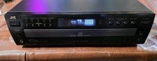 JVC XL-FZ258BK 5-Disc CD Changer Player Tested and Working Perfectly No Remote