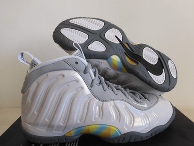 Nike Little Posite One Ksa Foamposite (Gs) Rainbow Pixel Grey Kids [CU1054-001]