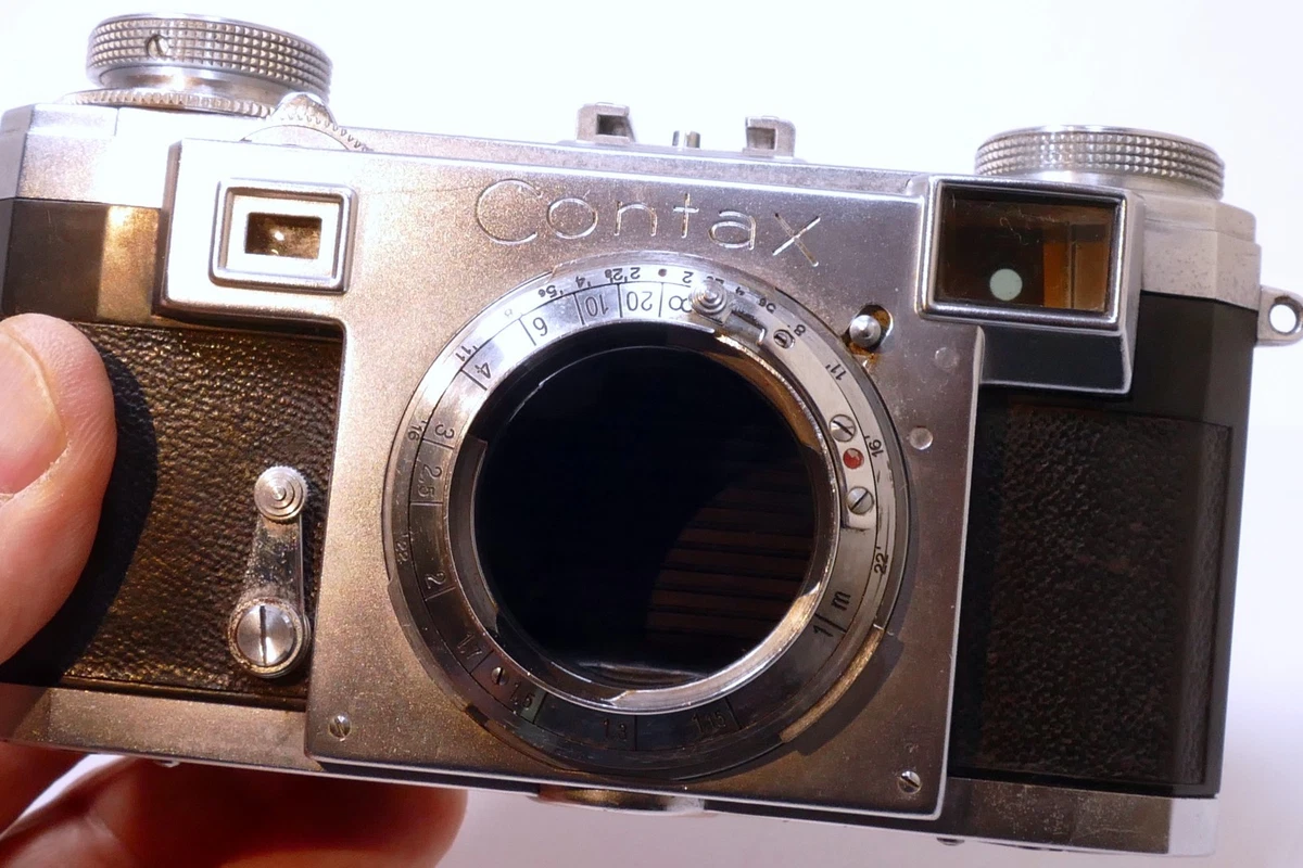 ContaxIIボディ+ CarlZeissJena50mm F1.5 Near mint! 1937 Carl-Zeiss Jena 1.5/5cm (50mm) Sonnar Lens for