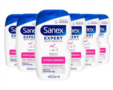 Hypoallergenic Body Wash 450ml – 6 Pack Sensitive Skin 7.34 per litre