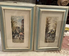 Mid Century Framed Prints By Delarue