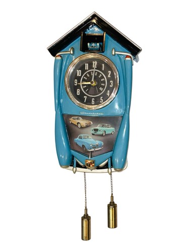 Bradford Exchange Studebaker Cuckoo Clock Time Works Cuckoo Not Working AS IS - Picture 2 of 18