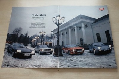 Auto Motor Sport AMS 04/1984 Mercedes 500 SEC C126 mit 231PS besser als...?