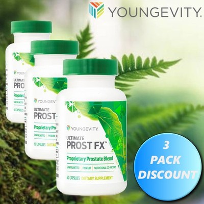 Youngevity Dr. Wallach Ultimate Prost Fx  - 60 tablets (3 Pack)