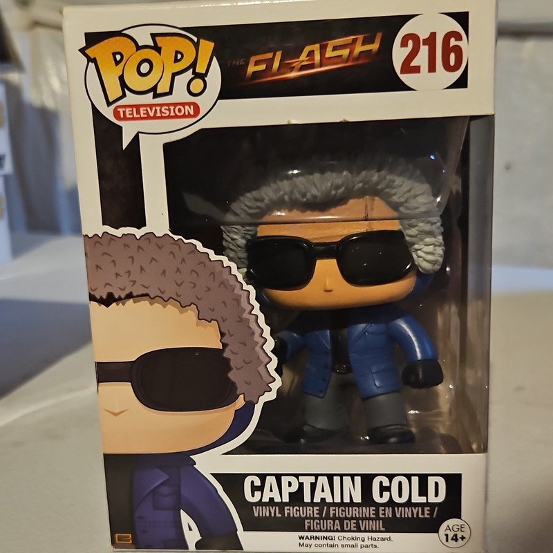 Funko Pop! Vinyl Pop! Television The Flash Captain Cold #216 Vinyl Figure