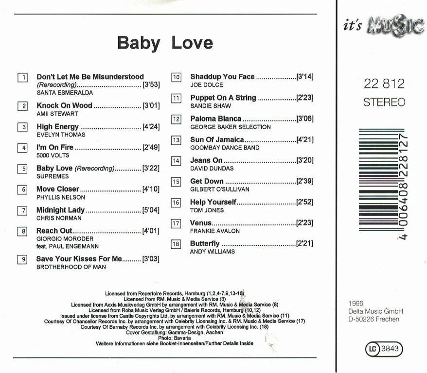 CD Various Artists - Baby Love - Bild 2 von 3