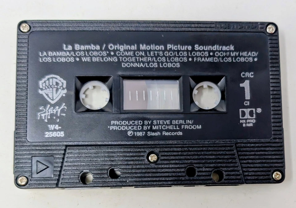 Various – La Bamba (1987) - Canada - Cassette VG+ (Tested) - Image 3 of 4