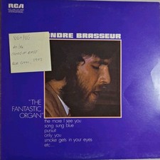 Andre Brasseur The Fantastic Organ Vinyl Record LP VG+/VG INTS-1458 1973