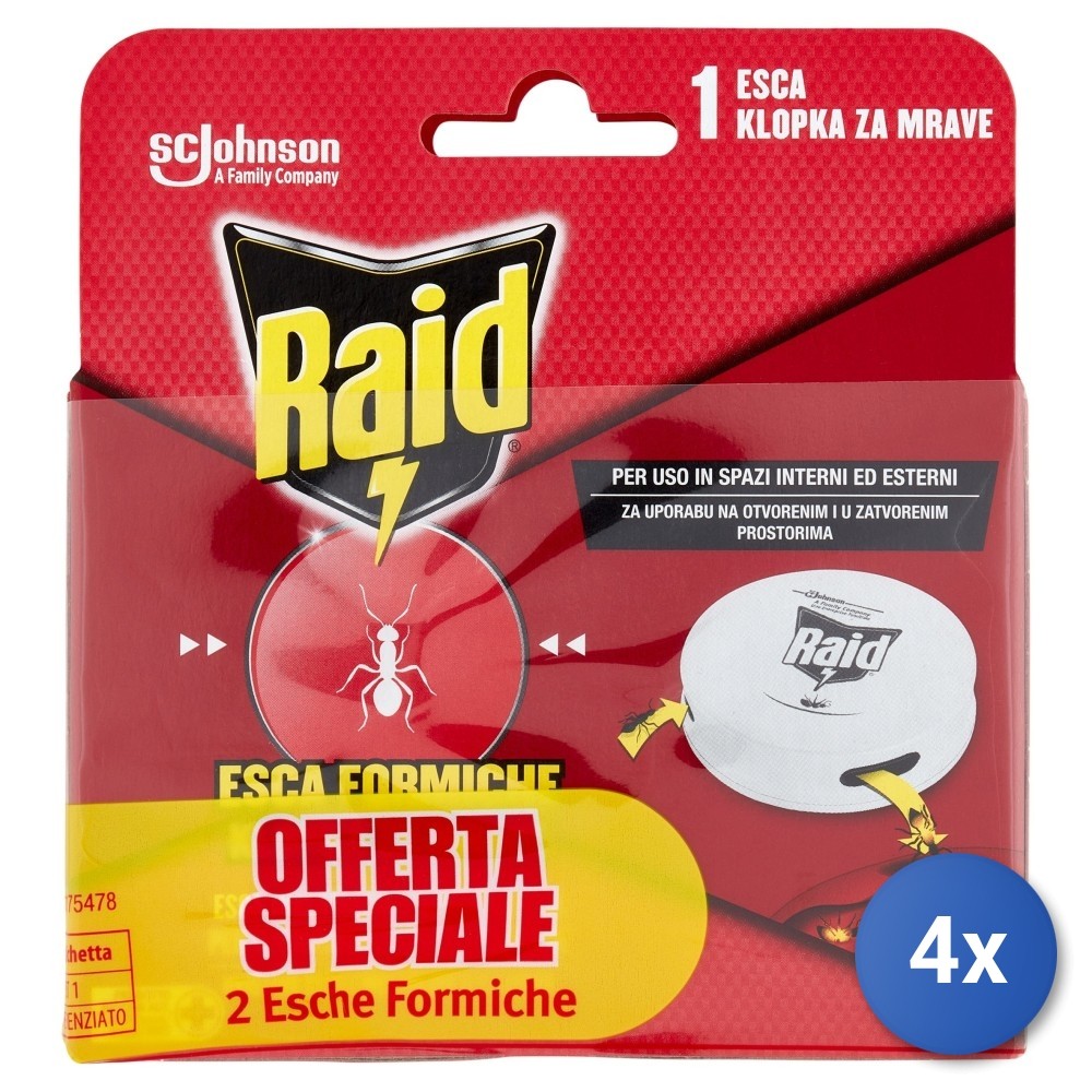 4x Raid Formiche Esche 2 dischi Bipacco