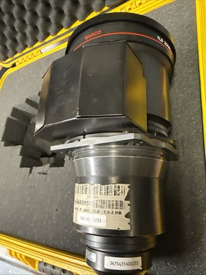 #ad BARCO TLD R9842060 HB 1.6 2.0 LENS RLM HDX HDF SLM FL With Pelican Case $749.99