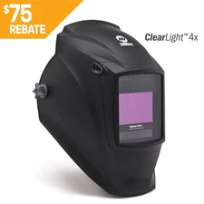 Miller Digital Elite Auto Darkening Welding Helmet W ClearLight 4X Black 296765