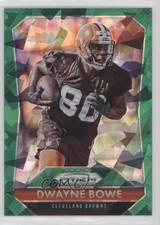 2015 Panini Prizm Green Crystal Prizm 29/75 Dwayne Bowe #151 01wi