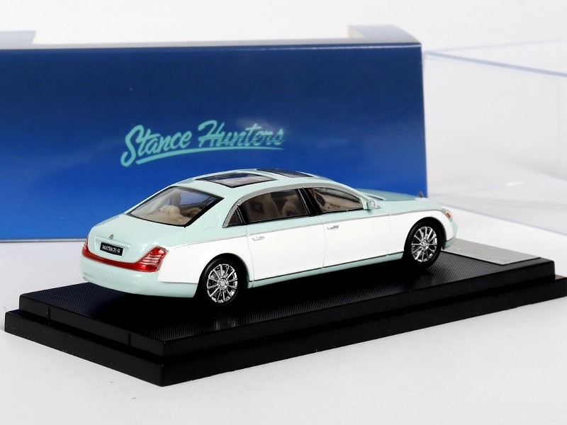 Stance Hunters 1/64 マイバッハ 62 ホワイト ダイキャスト MB