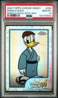 Topps Chrome Disney 2024 #DD5 Donald Duck 90th Anniversary PSA 10 GEM MT POP 11