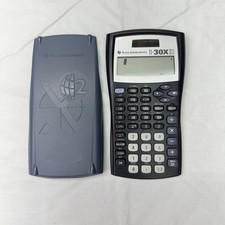 Texas Instruments TI-30X IIS Scientific Calculator Blue w/ Cover Tested Works