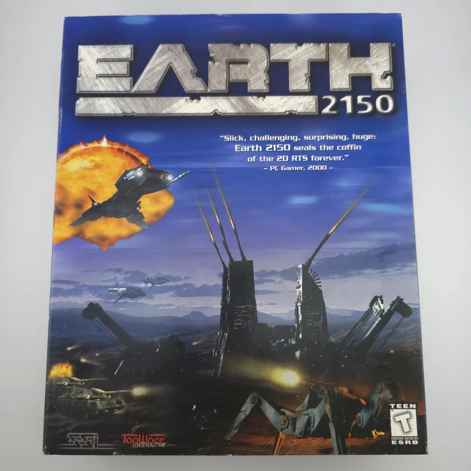 Earth 2150, 2000, Big Box, New & Sealed - Image 2 of 4