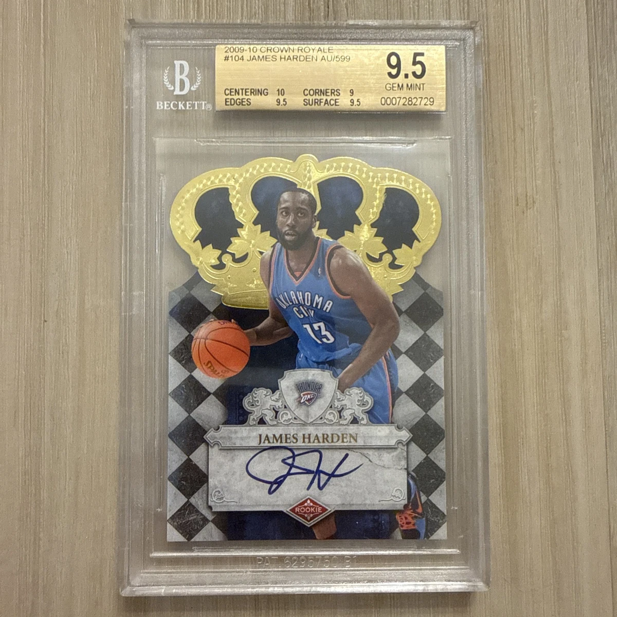 James Harden Basketball Autographed Sports Trading Cards for sale