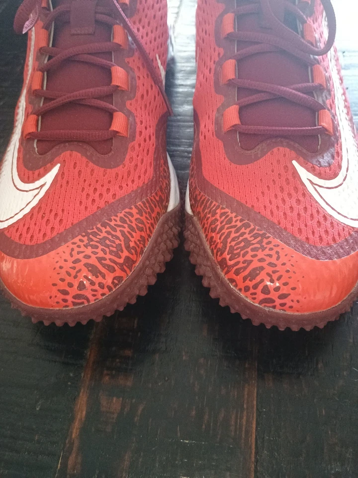 耐克 Alpha Huarache Elite 4 草皮男式 15 码棒球红鞋 DJ6523-616 — 第 2/4 张图片