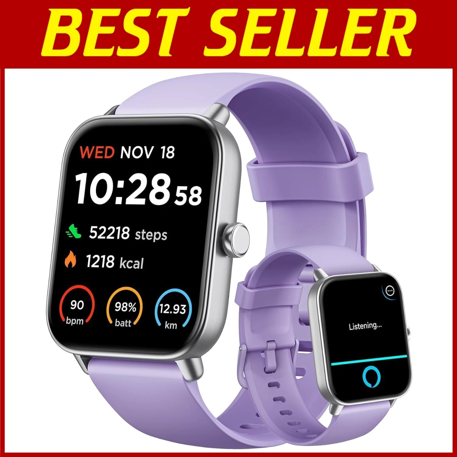 Bluetooth Smart Watch for Women with Alexa, Waterproof//
