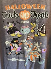 Disney Parks Halloween Party 2020 T Shirt 2XL Mickey Friends Tricks And Treats