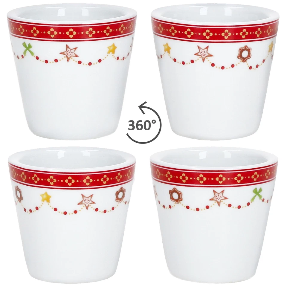 2x Teelichthalter Weihnachtstraum H 5,1cm Stabkerzen Kerzenständer Weihnachten - Bild 4 von 4