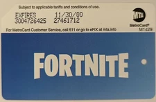 FORTNITE MetroCard NYC