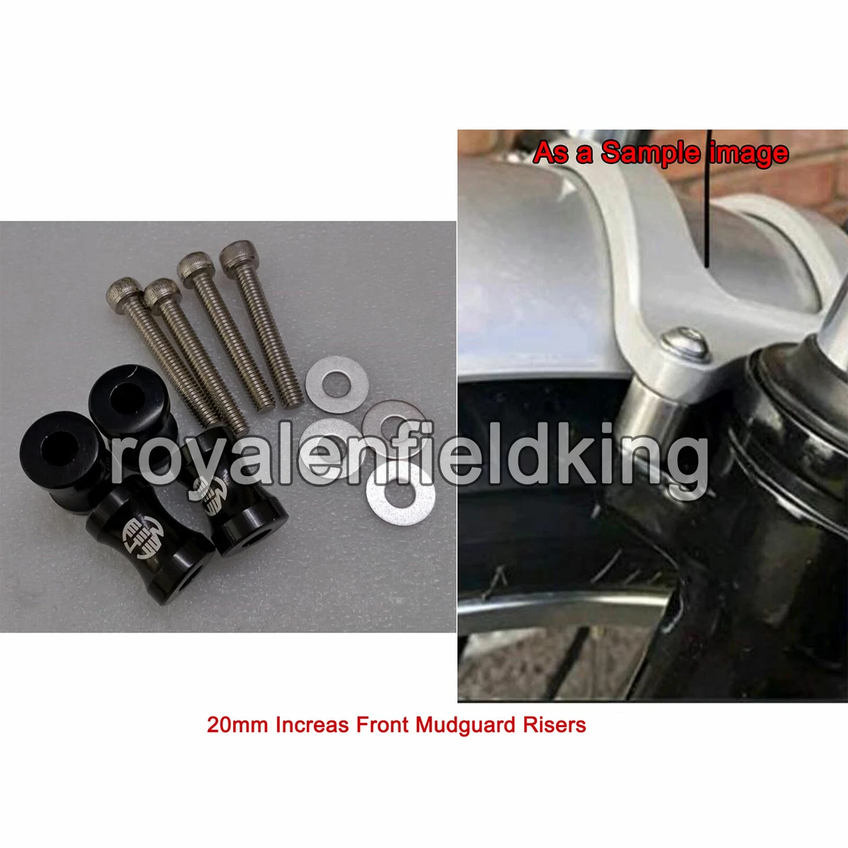 Reposapiés LCB Negro Para Royal Enfield Interceptor 650 Y GT 650 | Antideslizante Fácil Instalación