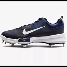 Nike Force Zoom Trout 9 Pro Baseball Cleats Midnight Navy FB2907-400 Mens Sz 7.5