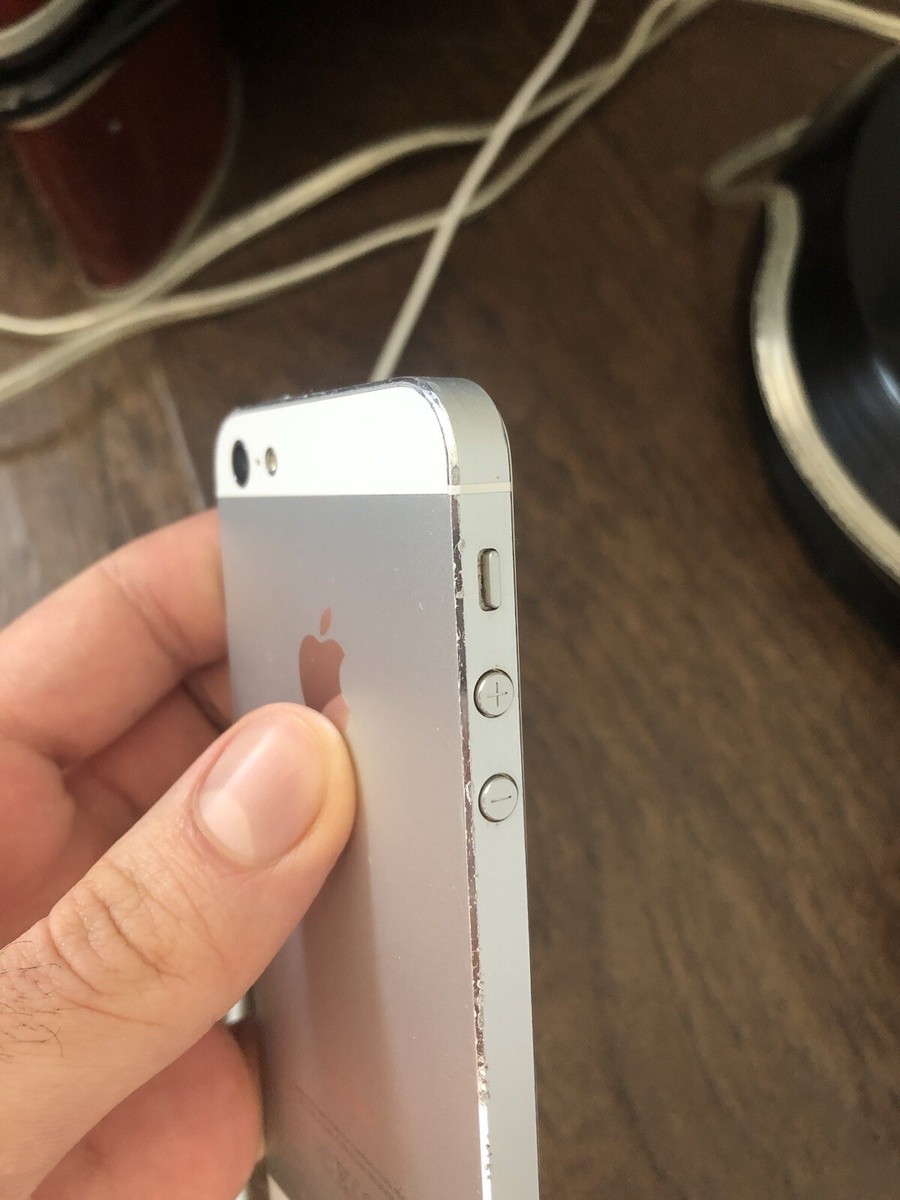 Apple iPhone 5 - 16GB - White & Silver (Unlocked) A1428 (GSM) | eBay