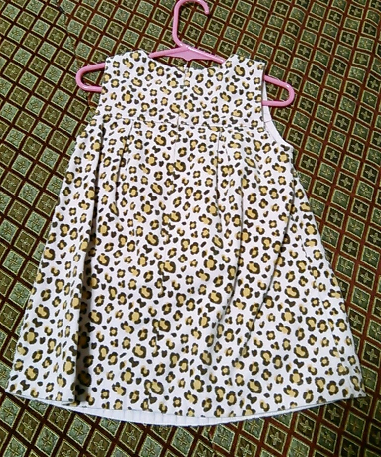 Gymboree Pink Cheetah Leopard Dress Jumper 2T 24 Month EUC 2009 - Image 2 of 3