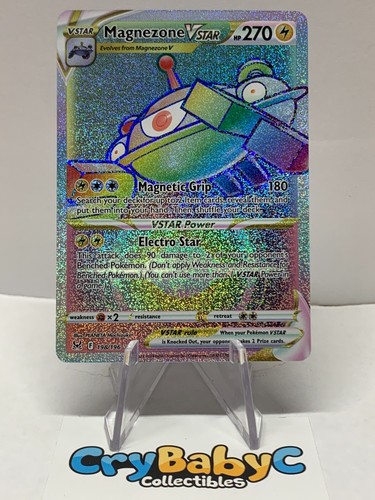 Pokemon Magnezone VSTAR 198/196 Lost Origin Sword & Shield SECRET RARE