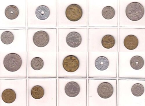 Rumänien - Romania Lot mit 10 Stück Münzen Gelegenheit  (r484 - Zdjęcie 1 z 1