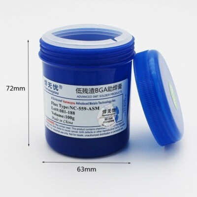 100g NC-559-ASM BGA PCB SMT IC Reballing Lötpaste Fluxfett Neu