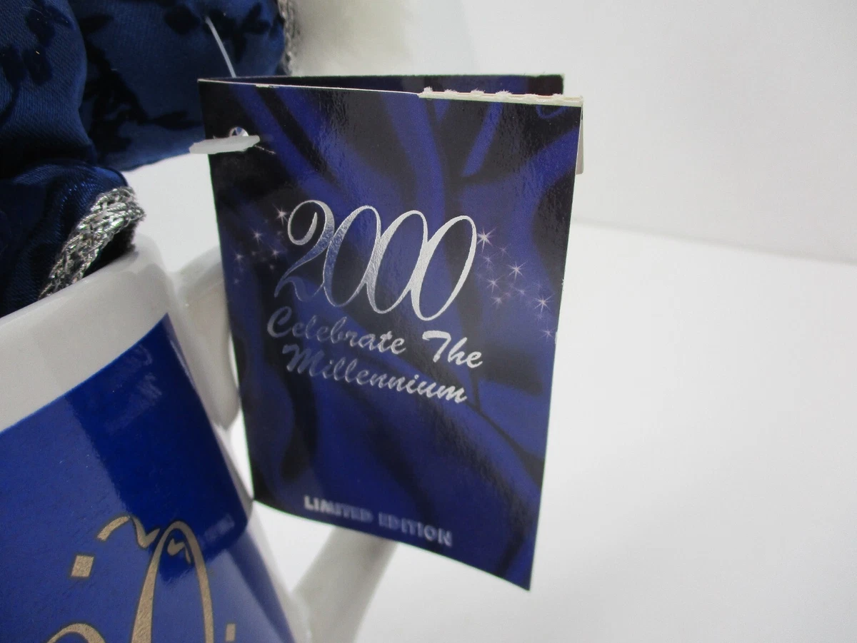 Y2K 2000 Celebrate the Millennium Keepsake Bear and Mug MTY