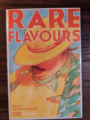 RARE FLAVORS TASTING MENU ASHCAN (NM), Ram V/Filipe Andrade, Boom!