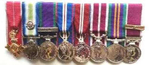 Royal Corps of Transport Medal Case. Black Frame - Picture 3 of 7