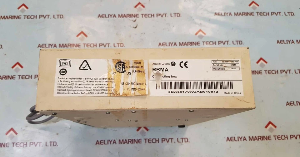 Alcatel-lucent brma 10base-t/100base-tx connecting box 3ba56170acab010842 - Image 4 of 4