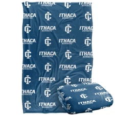 Ithaca College Logo Pattern Silky Touch Super Soft Throw Blanket
