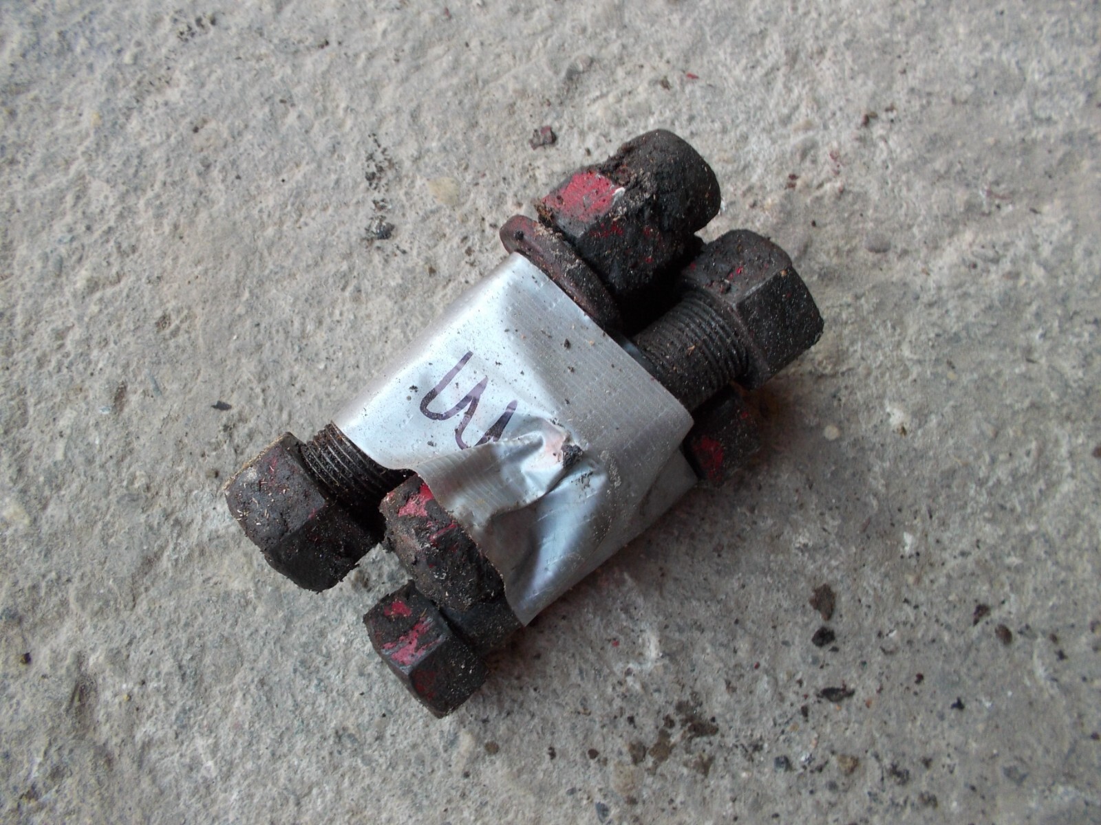 Farmall M IH tractor ORIGINAL pedestal to bolster bolts bolt & stop eBay