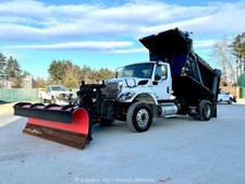 2022 International HV507 S/A Plow Truck 11' Dump Body Cummins Snow Auto bidadoo