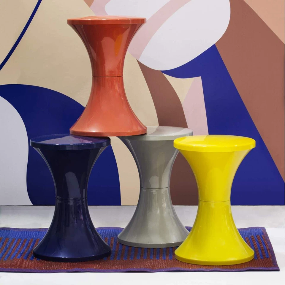 Neuer Tulpenhocker TAM TAM in OVP Tulip Badezimmer 70er Designklassiker France - Bild 2 von 4