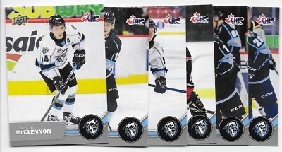 21/22 UPPER DECK CHL BASE TEAM SETS Hockey (ACA-WIN) U-Pick From List