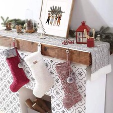 Koolaburra by UGG Holiday Stocking   Red White Knit